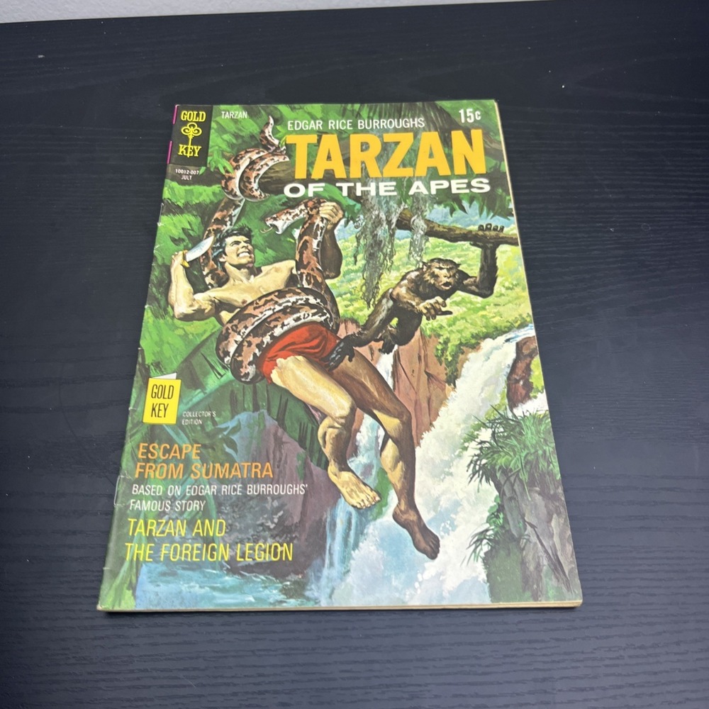 Tarzan Of The Apes #7 Gold Key 1963 10012-307 July Comic Book